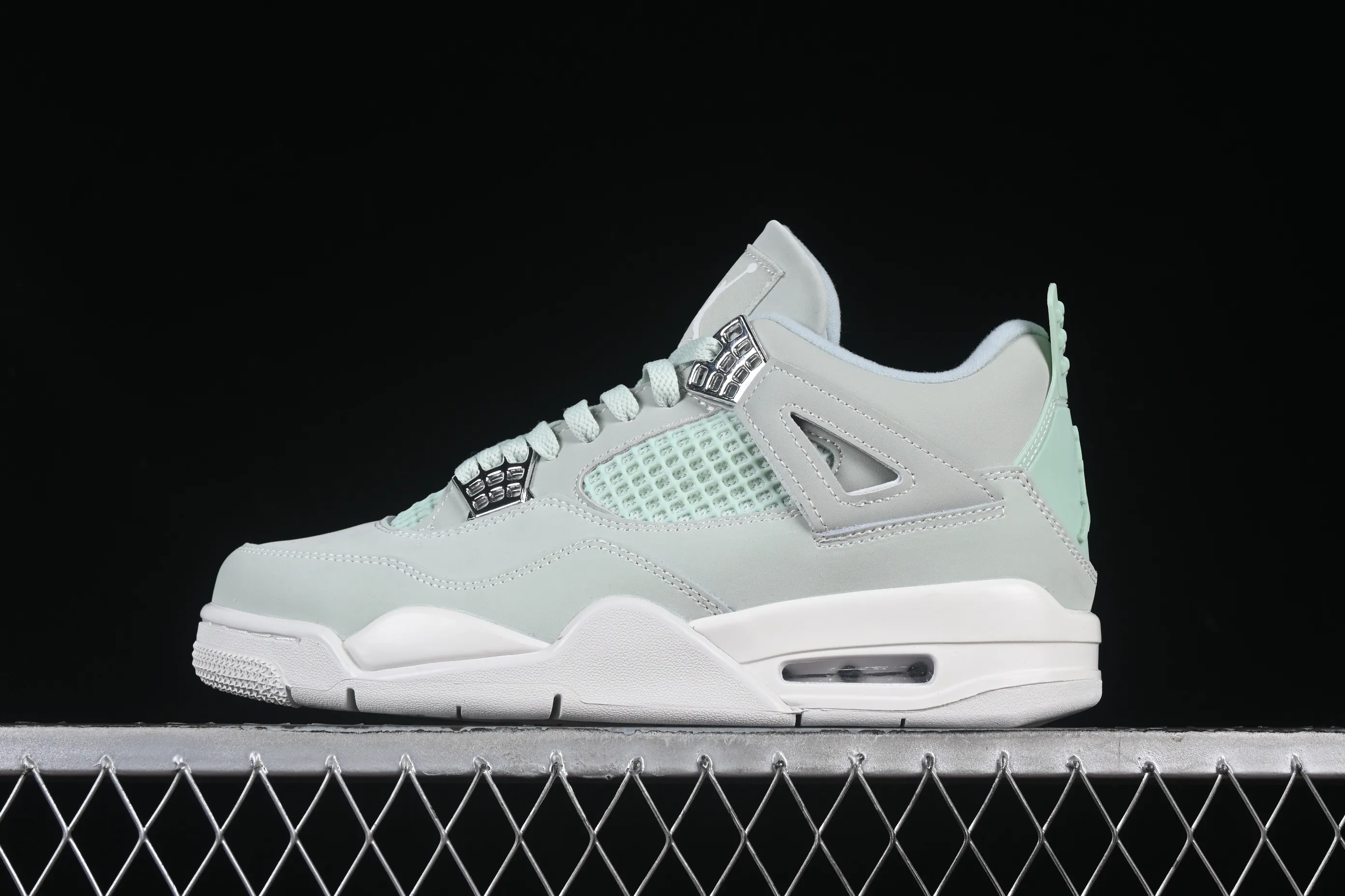 All categories Air Jordan Jordan series basketball shoes Air Jordan 4 Air Jordan 4 Retro "Abundance" AJ4 Joe 4 mint green HV0823-003